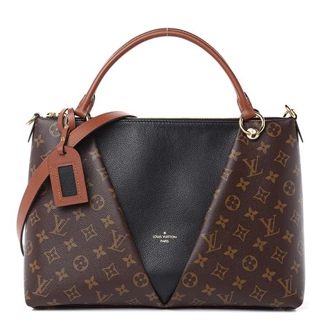 louis vuitton monogram double v black|louis vuitton totes monogram.